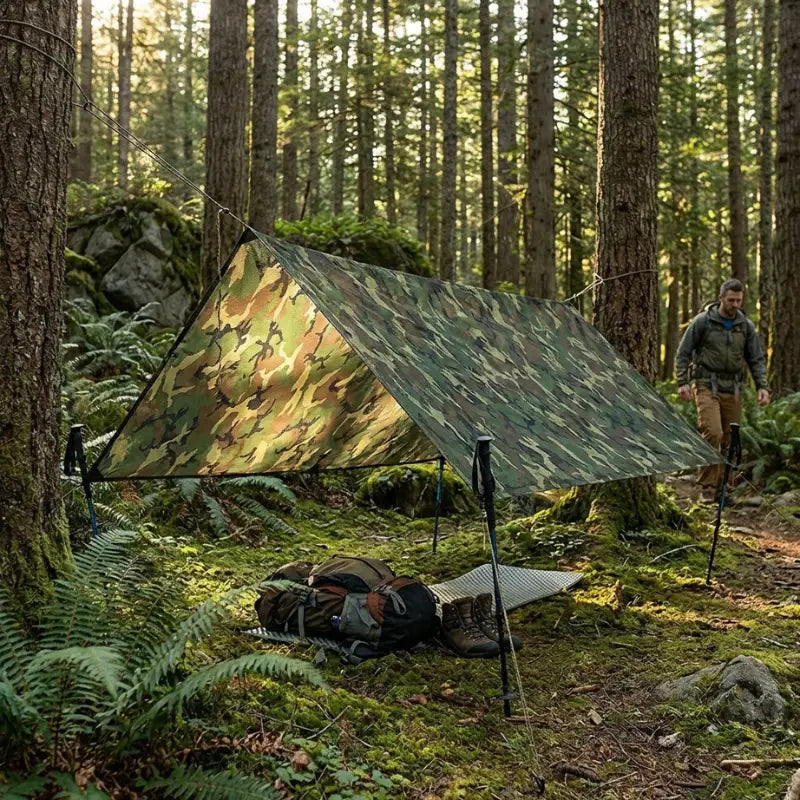 Filet camouflage chasse affût bivouac