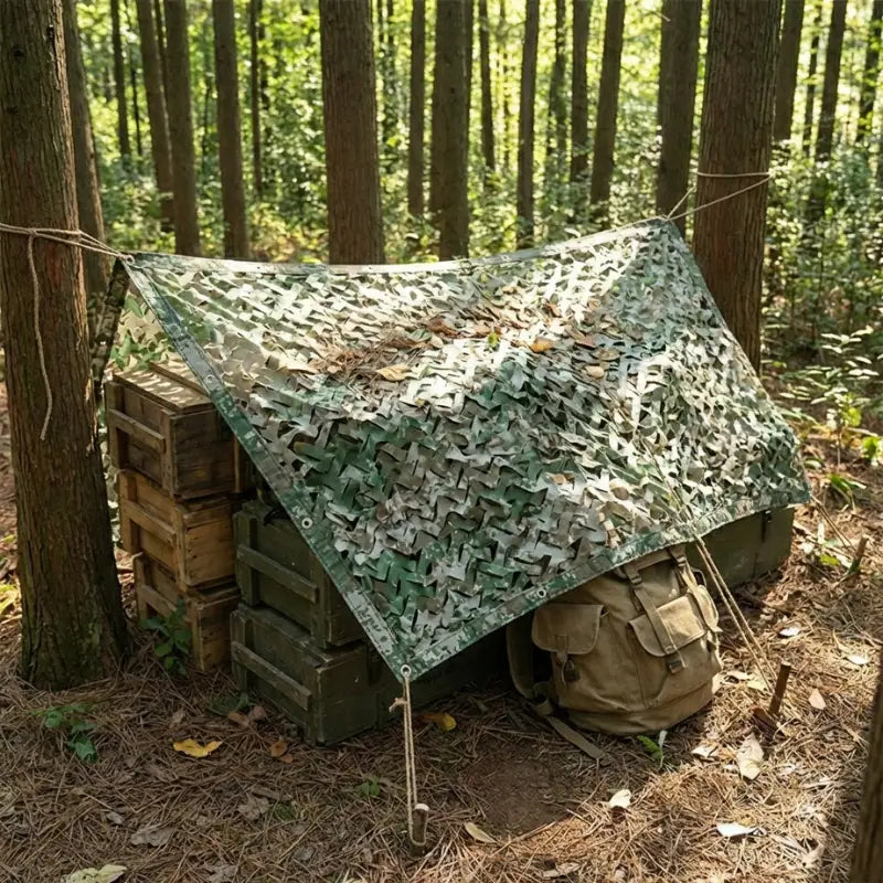 Filet de camouflage feuillage