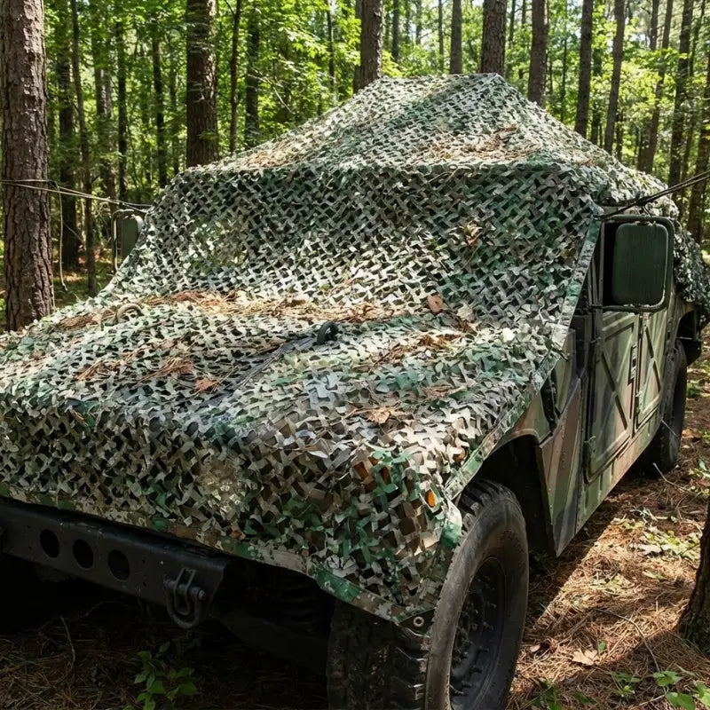 Filet de camouflage feuillage