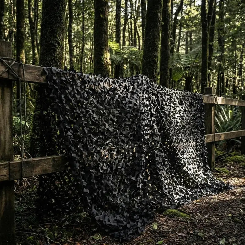 Filet camouflage grand espace chasse militaire