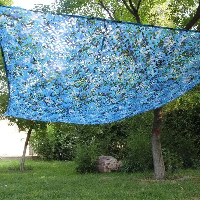 Filet camouflage grand espace chasse militaire