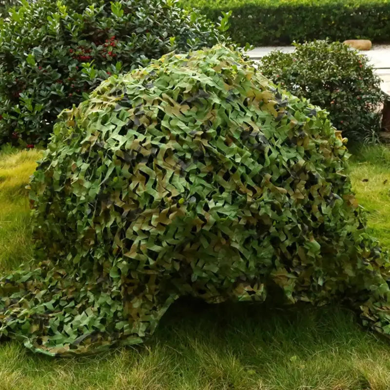 Filet camouflage grand espace chasse militaire