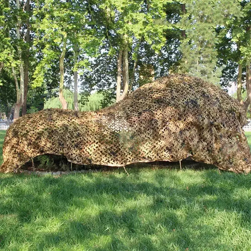 Filet camouflage grand espace chasse militaire