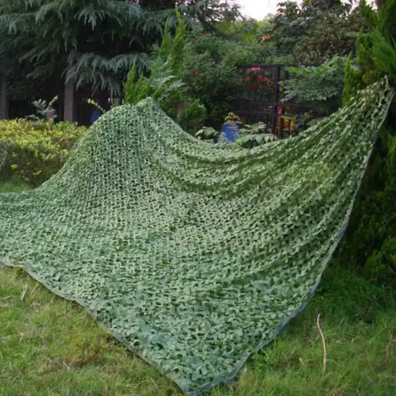 Filet camouflage grand véhicule vert forêt