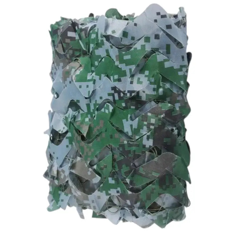 Filet camouflage grand véhicule vert forêt