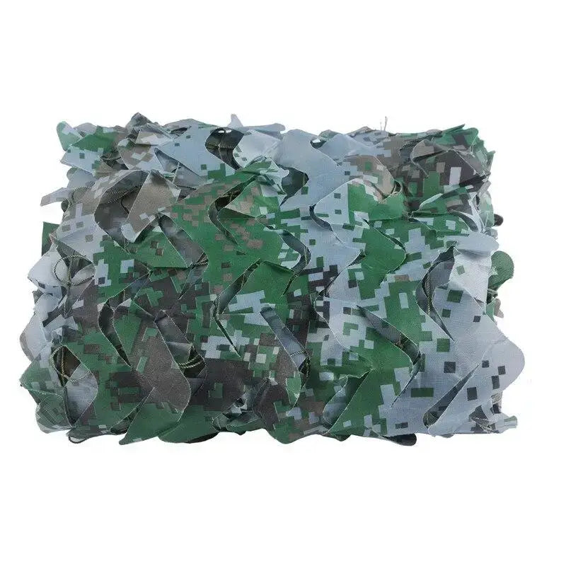 Filet camouflage grand véhicule vert forêt