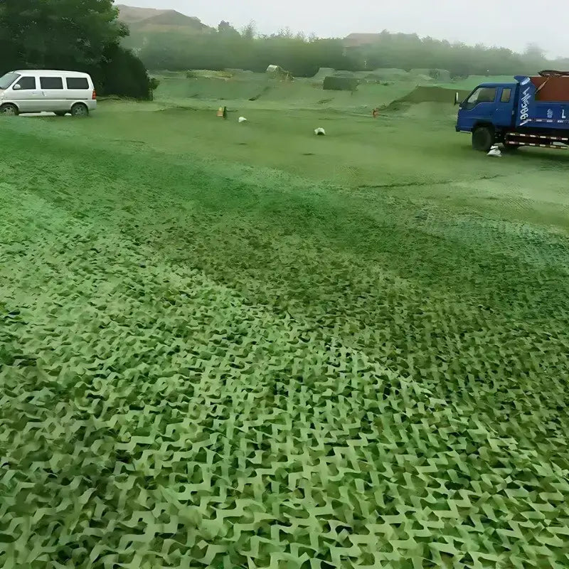Filet camouflage grande surface vert