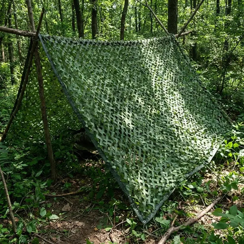 Filet camouflage grande surface vert