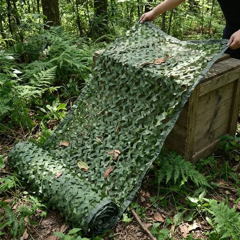 Filet camouflage grande surface vert