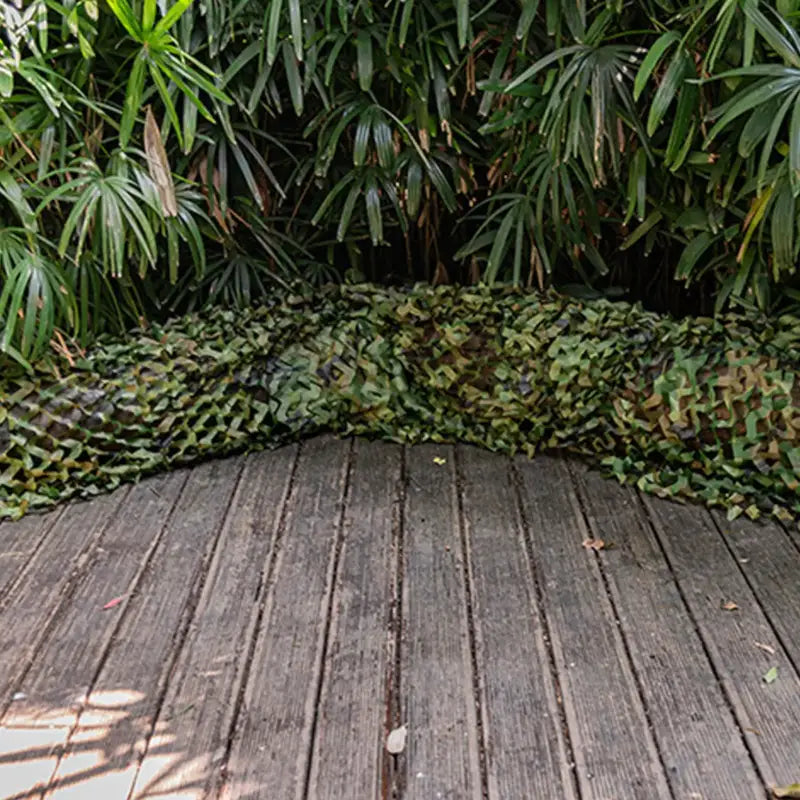 Filet camouflage renforcé décoration jardin