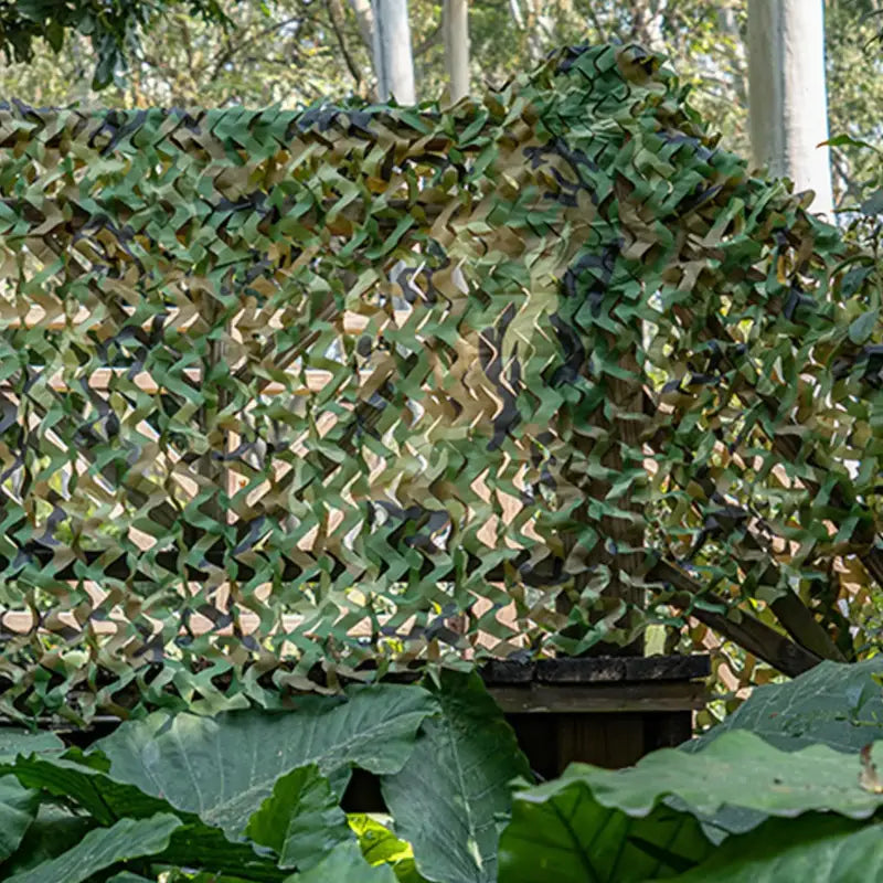 Filet camouflage renforcé décoration jardin