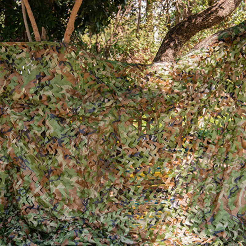 Filet camouflage renforcé noir bivouac