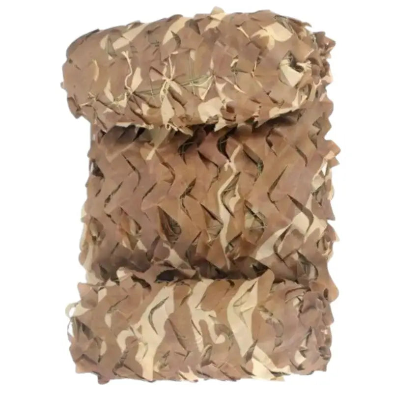 Filet camouflage sable désert aride beige