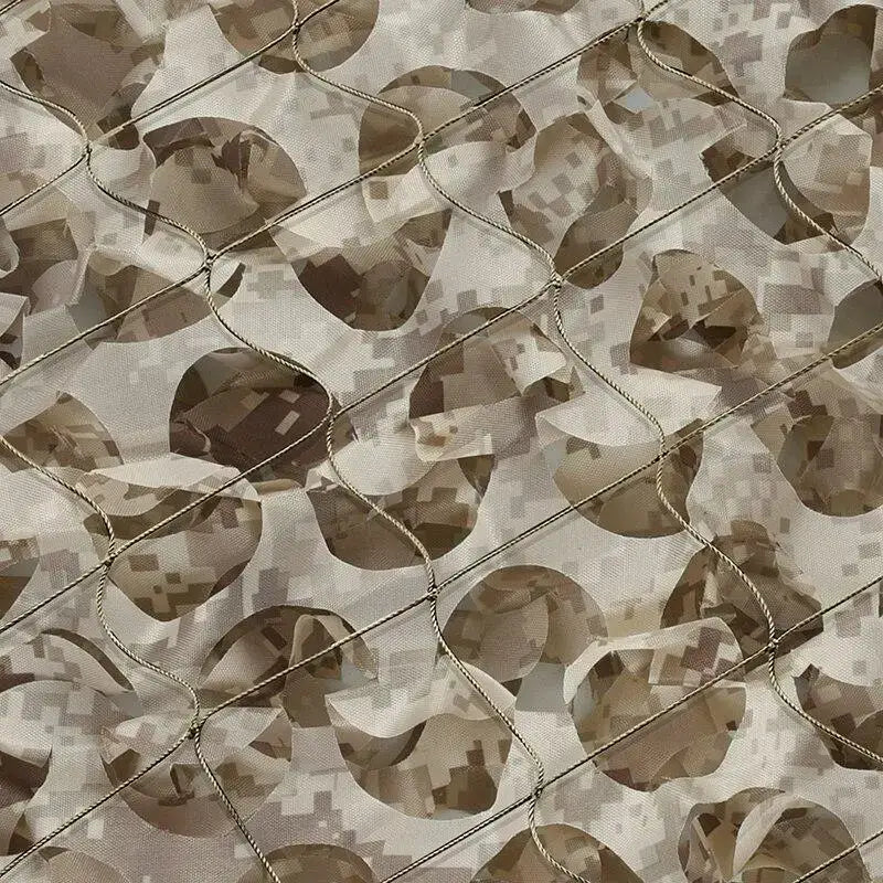 Filet camouflage sable désert beige