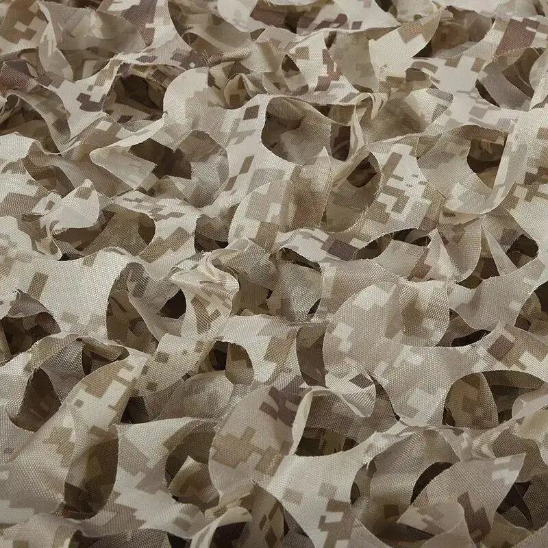 Filet camouflage sable désert beige