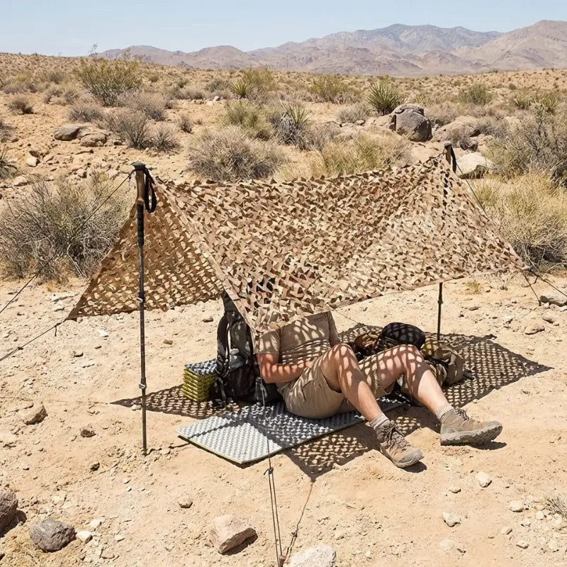 Filet de camouflage vert 3x6