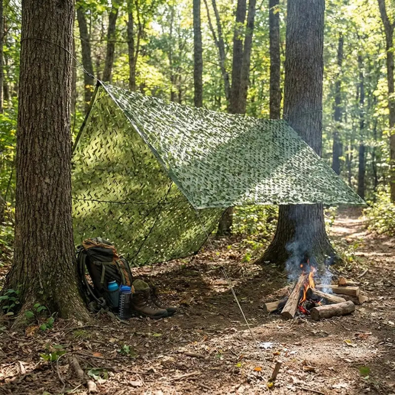 Filet de camouflage vert 3x6