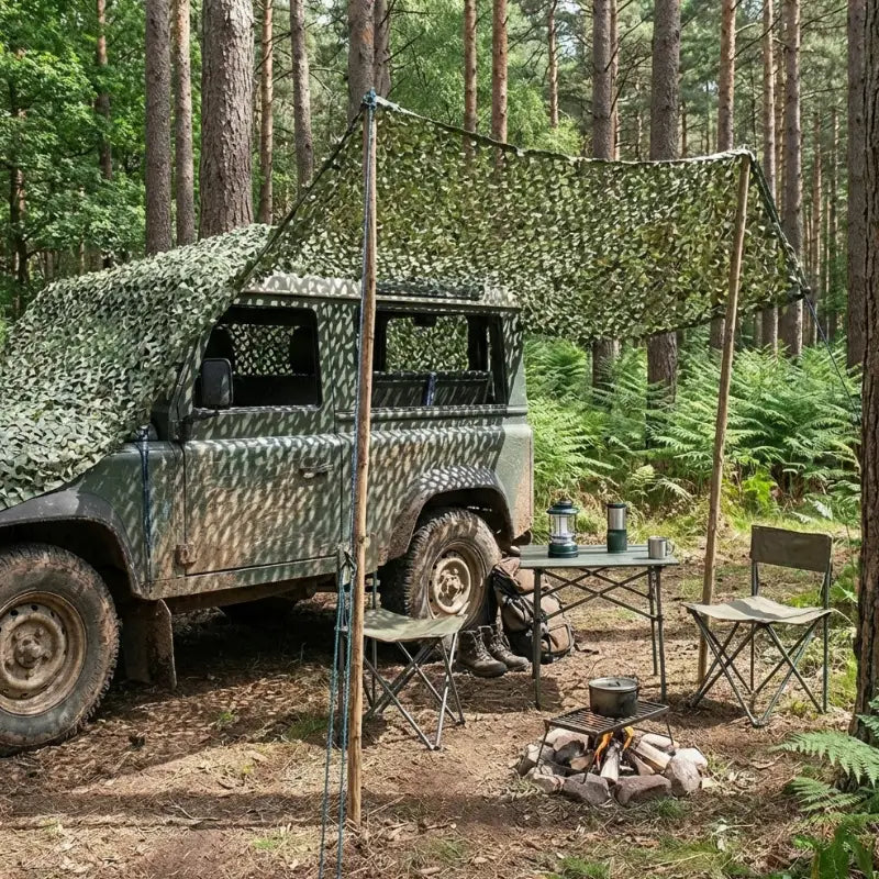 Filet camouflage woodland standard basique