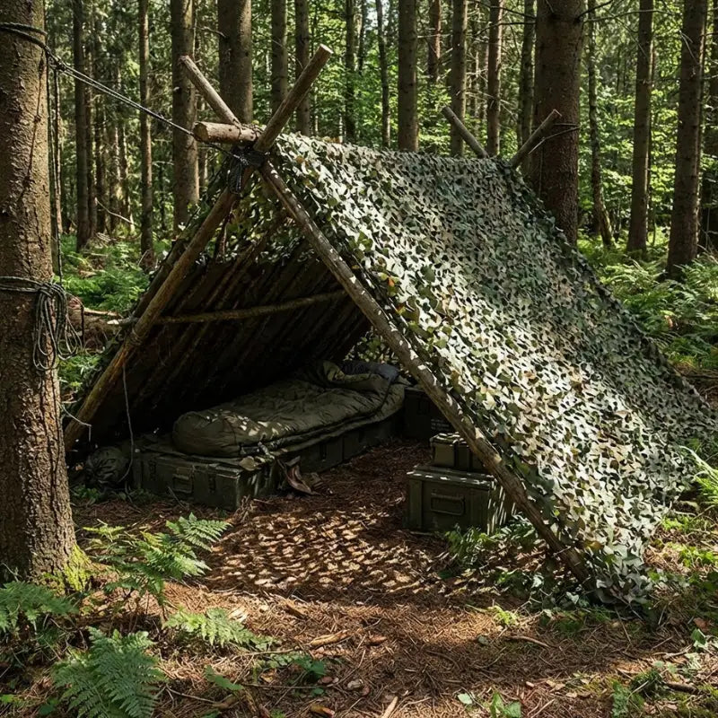 Filet camouflage woodland standard basique