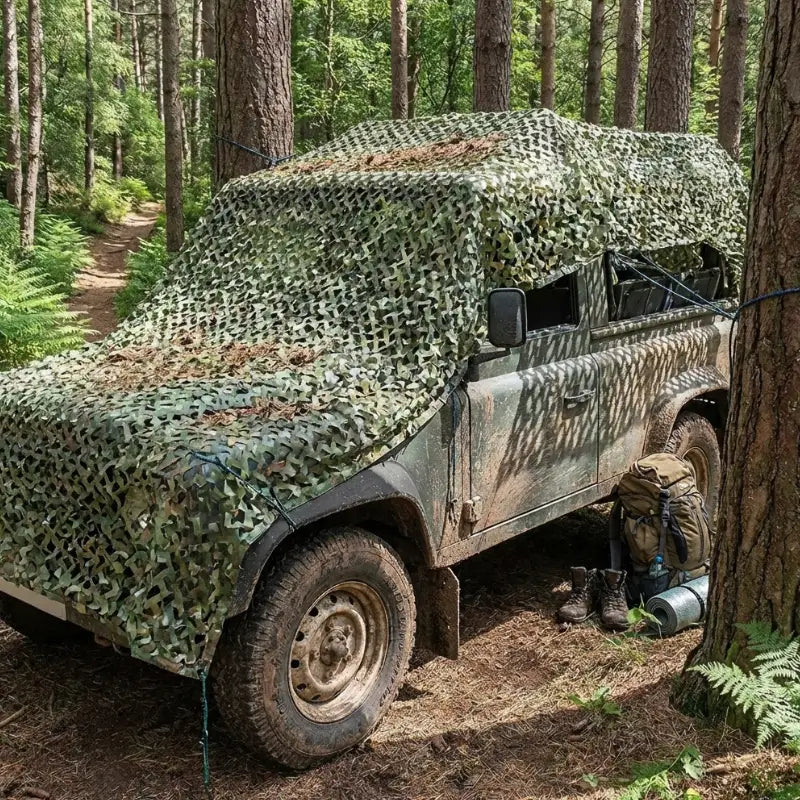 Filet camouflage woodland standard basique