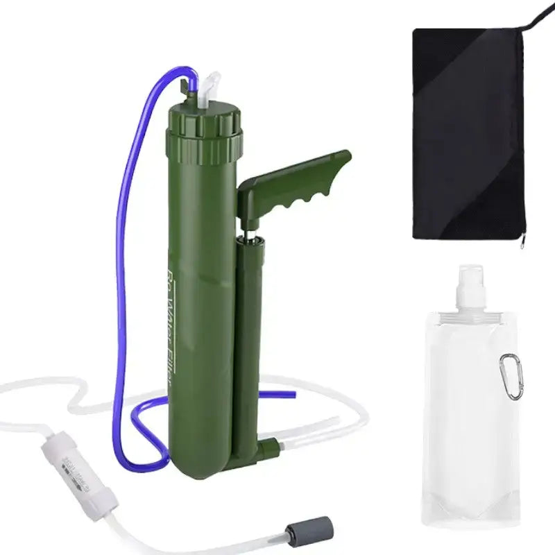 Filtre à eau portable survie randonnée