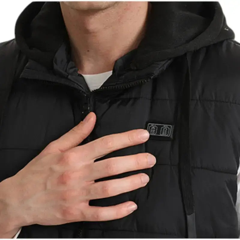 Gilet chauffant homme 5 zones batterie incluse