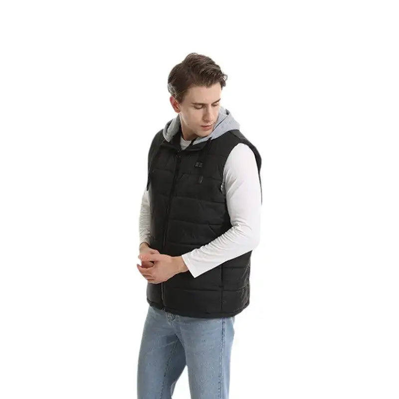 Gilet chauffant homme 5 zones batterie incluse