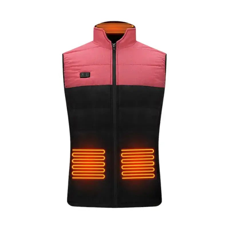 Gilet chauffant homme 8 zones usb