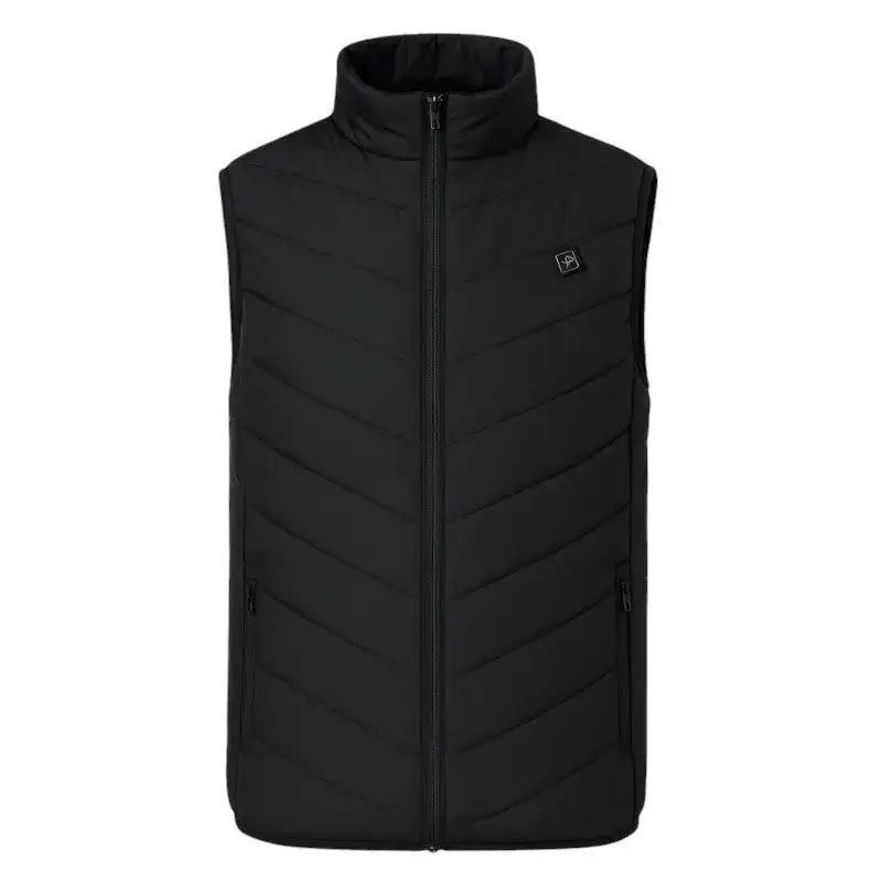 Gilet chauffant homme confort matelassé