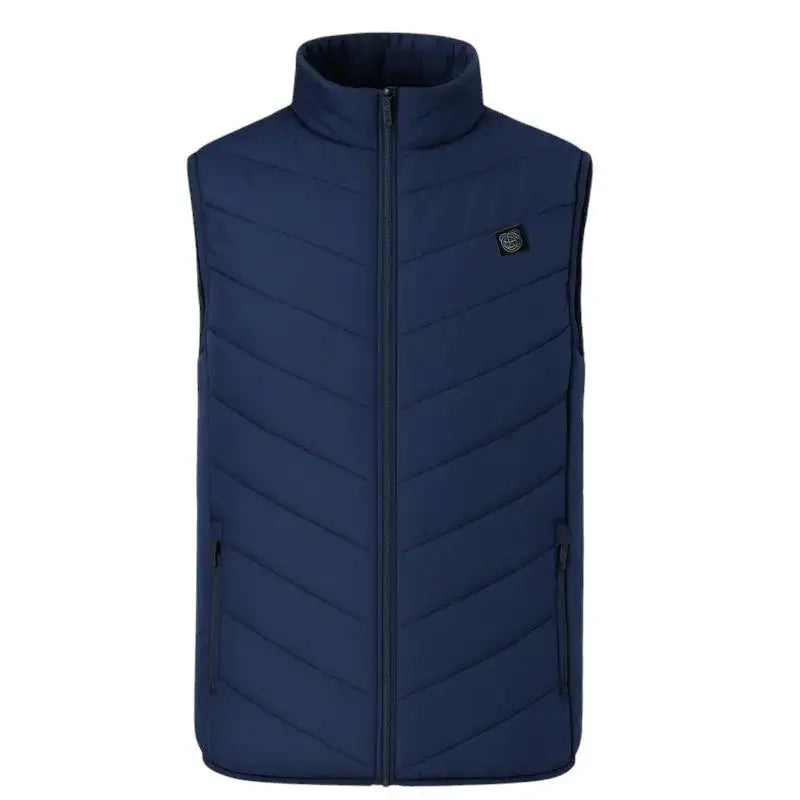 Gilet chauffant homme confort matelassé