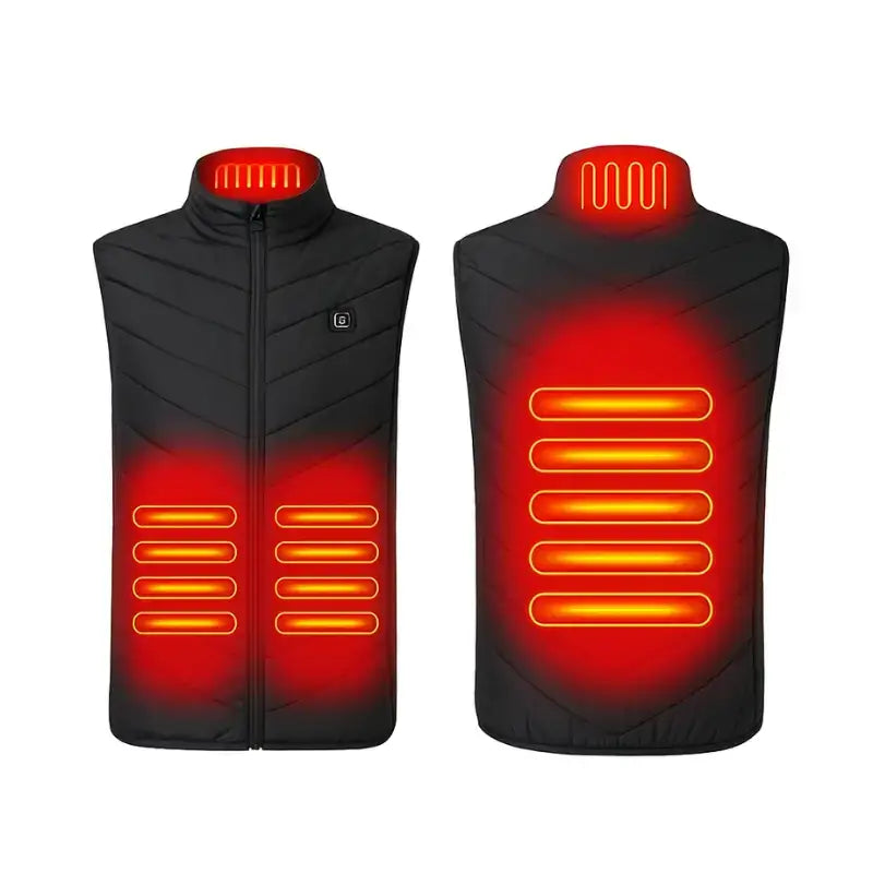 Gilet chauffant homme confort matelassé