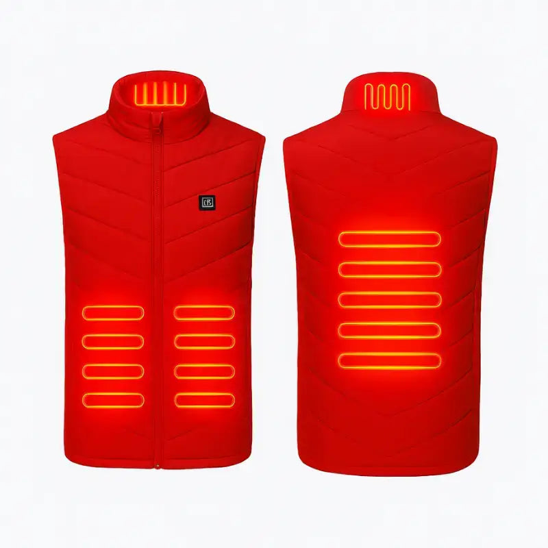 Gilet chauffant homme confort matelassé