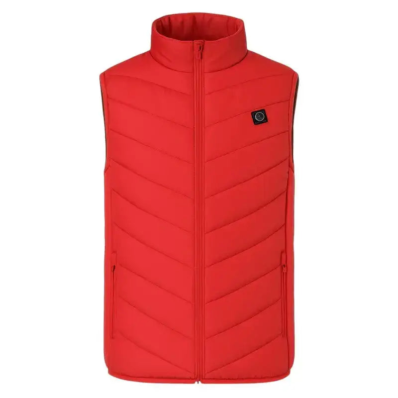 Gilet chauffant homme confort matelassé
