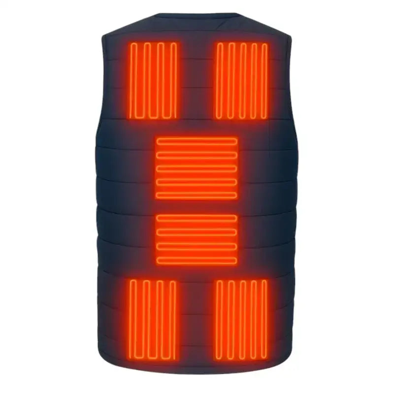 Gilet chauffant homme coupe-vent performant