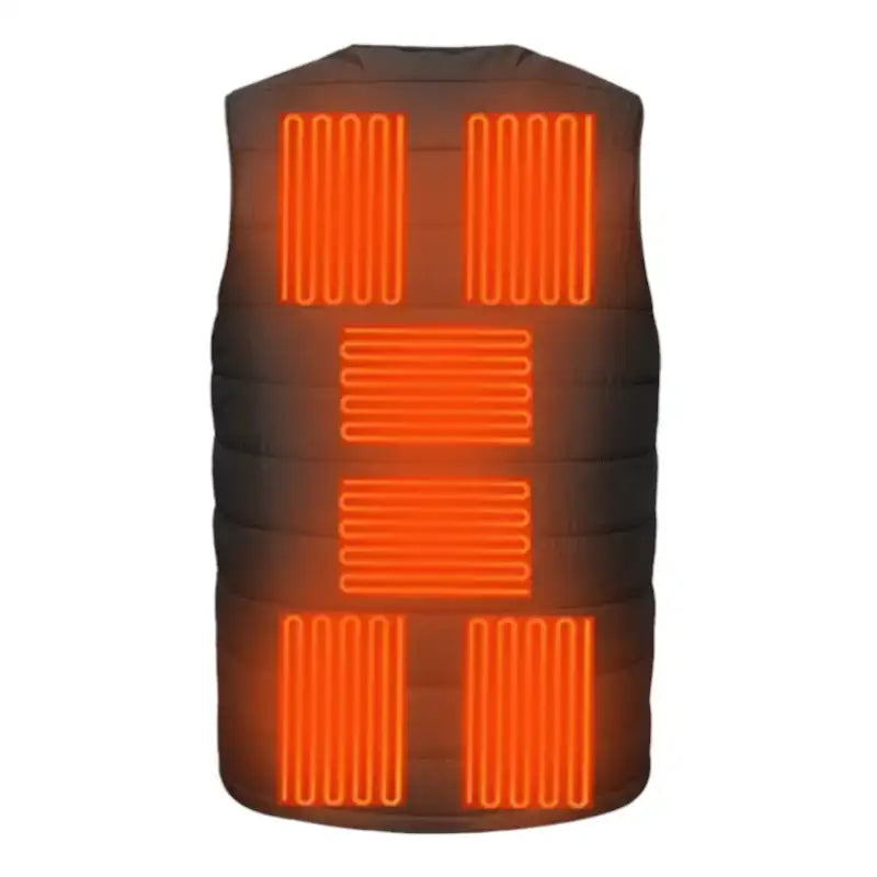 Gilet chauffant homme coupe-vent performant