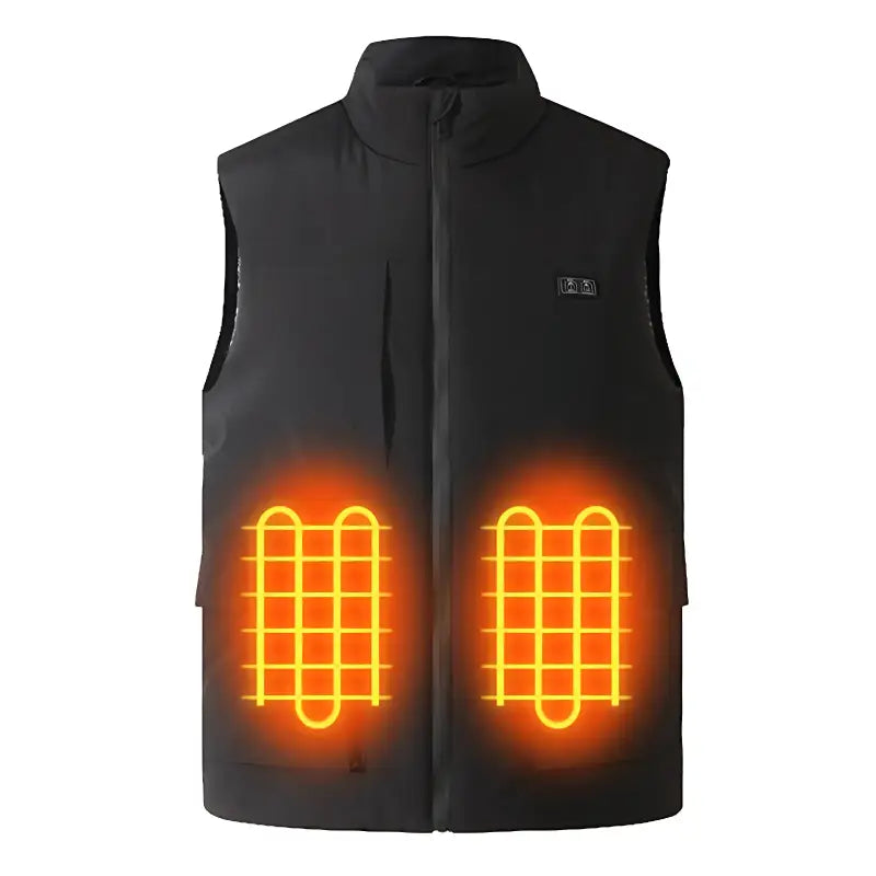 Gilet chauffant homme hiver powerbank externe