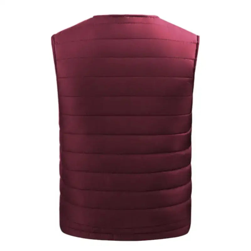 Gilet chauffant homme imperméable 9 zones