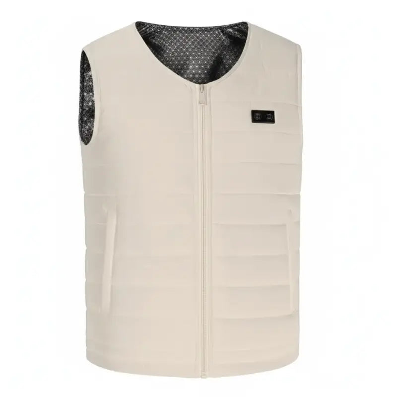 Gilet chauffant homme imperméable 9 zones