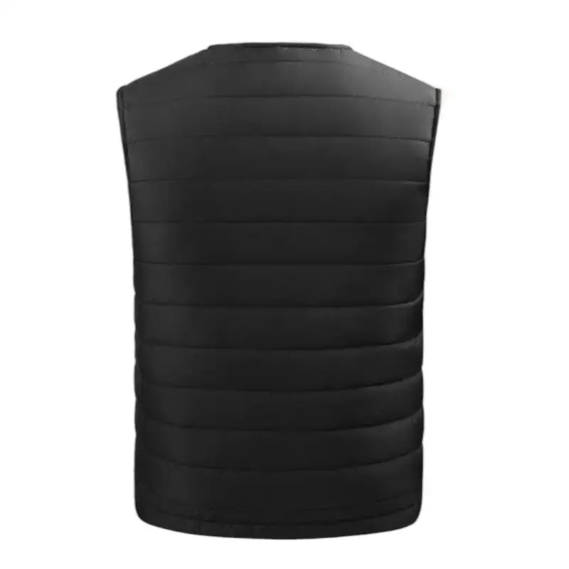 Gilet chauffant homme imperméable 9 zones