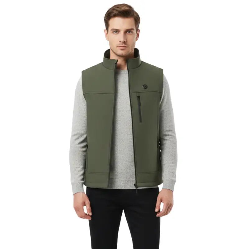 Gilet chauffant homme pour la randonnée en montage