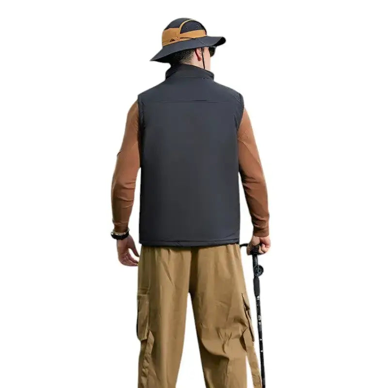 Gilet chauffant homme randonnée usb