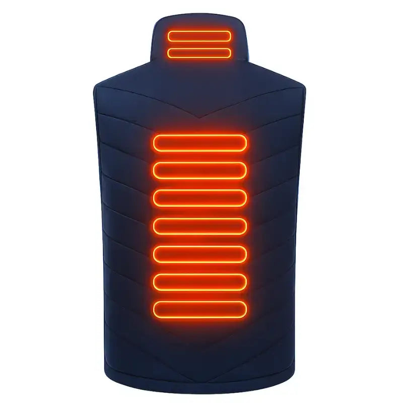 Gilet chauffant homme randonnée usb