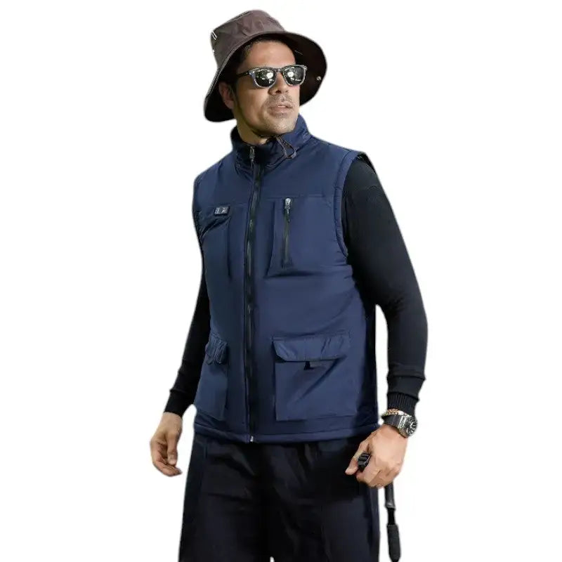 Gilet chauffant homme randonnée usb