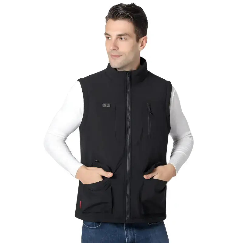 Gilet chauffant homme randonnée usb