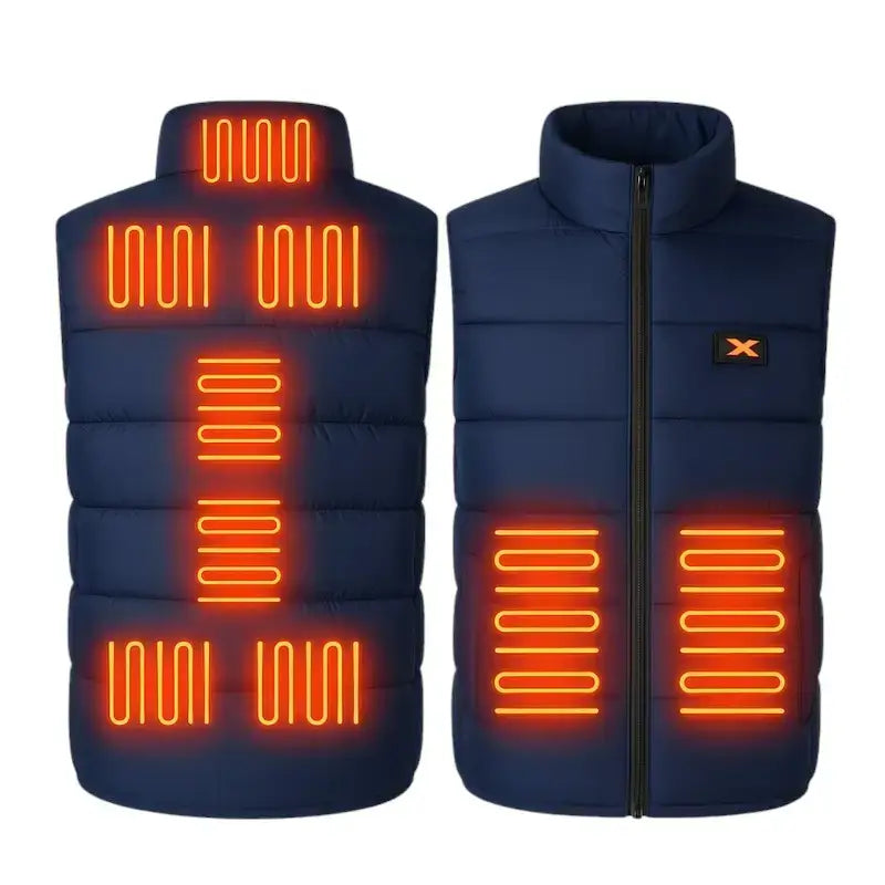 Gilet chauffant homme ski batterie requise