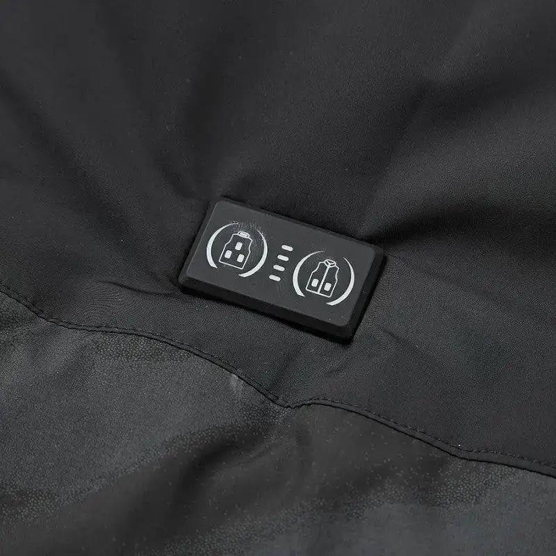 Gilet chauffant homme synthétique matelassé - 4 zones usb