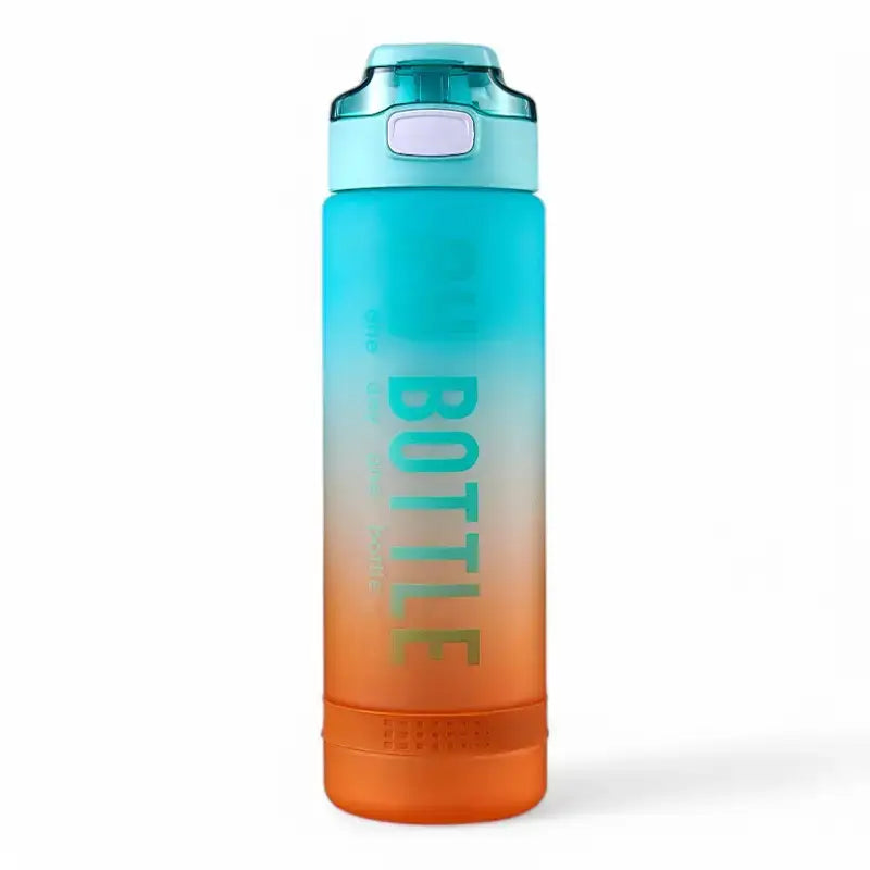 Gourde motivation fitness 1l marquages horaires