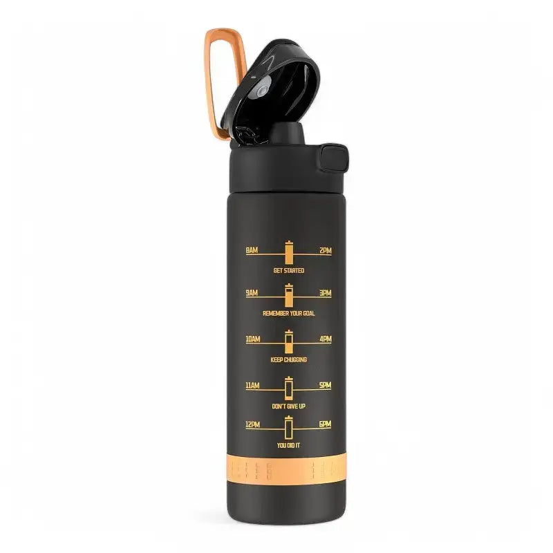 Gourde motivation fitness 1l marquages horaires