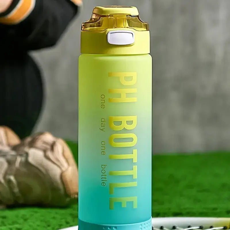 Gourde motivation fitness 1l marquages horaires