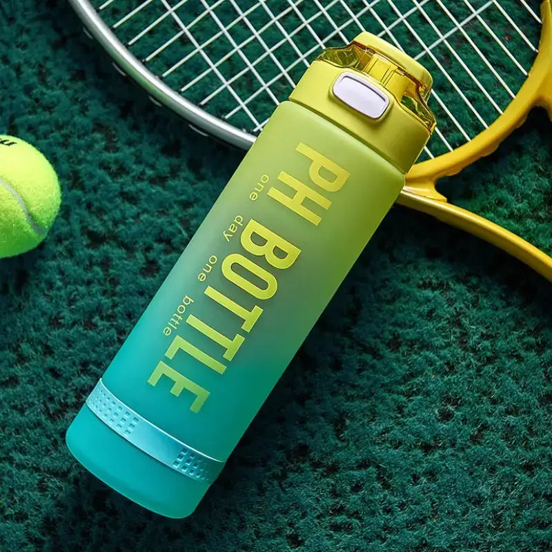 Gourde motivation fitness 1l marquages horaires